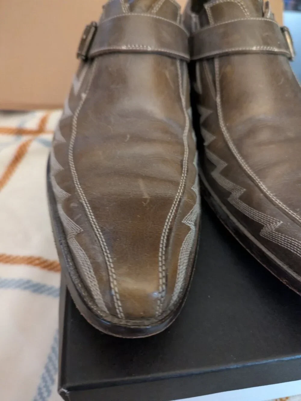 DONALD J. PLINER Jean Shoes Sper Nice Mens Shoes Size 10